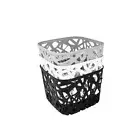 3 x Boxsweden Storage Basket Organiser Container Bin Box 19.5x19.5x14CM
