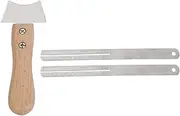 Guitar Fretboard Groove Replace Tool Metal Wood Handle Sawtooth Guitar Luthier Tool Kit for Guitarists
