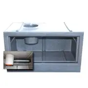 Urs Deluxe Reptile Vivarium w/ Heat & Light Package Domed Millstone - 2 Sizes