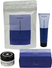 Huxter Home Pamper Kit, White Jasmine + Violet,