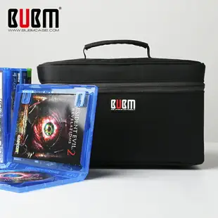 光碟收納盒 BUBM游戲碟片收納盒ps5 CD收納箱 ps4 pro游戲光碟包xbox游戲光盤原版游戲光盤整理『XY34861』