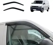 OAD4X4 Weathershields Compatible with Volkswagen Caddy 2005-2020, Weather Shields Window Visors Wind Deflectors Sun Rain Guard 2PCS Set