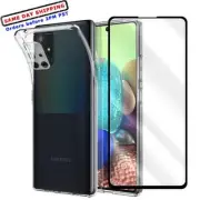 Screen Protector+TPU Case f Samsung Galaxy A71 5G UW SM-A716V Verizon Smartphone
