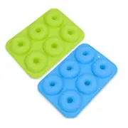 2pcs Silicone Donut Mold Baking Mould Tray