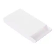 Under Table Drawer, Slide Out Hidden Self-Adhesive Pencil Desk Drawer, White