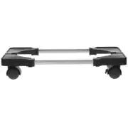 Computer Host Bracket Desktop Pc Stand Holder Mobile Adjustable Cpu