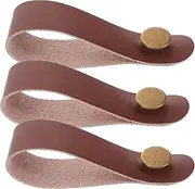 Sosoport 3pcs Headband Strap Guitar Headstock Straps Retro Guitar Strap Vintage Guitar Strap Electric Guitar Straps for Men Guitar Straps Electric Acoustic Neck Strap Metal Light Brown