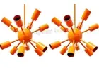 Pair Of Sputnik Light Customized Color Well Made Artistic Light Exclusive Lamps