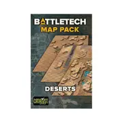 6pc Catalyst Game Labs BattleTech Map TTRPG Board Game Accessory 56cm Deserts