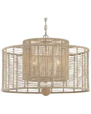 Crystorama Jayna 4-Light Burnished Silver Chandelier