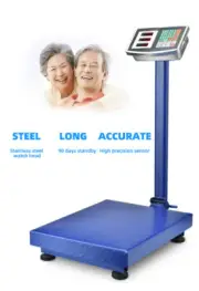 Digital Electronic Platform Scale Portable Floor Scale 150KG 220V