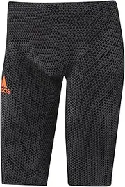 [adidas] Men's Adizero XVI Takedown Swim Jammer, Black, 3/30 Inch Size