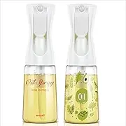 Oliver Oil Sprayer for cooking, Spray bottle 6oz, Non-Aerosol Refillable Dispenser Oil Mister (set of 2)