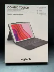 Logitech Combo Touch Keyboard Case for Apple iPad 7th and 8th gen - Graphite