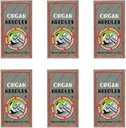 Organ Sewing Machine Needles Universal Sizes 65/9, 70/10, 80/12, 90/14, 100/16, 110/18 -Total 60 Needles with 3 Needle Threaders