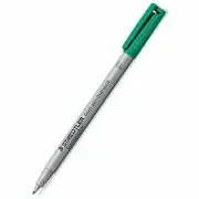 10 x Staedtler 316-5 OHP Non Permanent Lumocolour Markers Fine 0.6mm 3165 Green