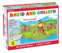 在飛比找博客來優惠-David and Goliath Floor Puzzle