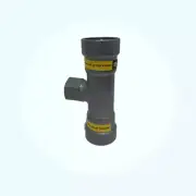 1-1/2" x 1-1/2" x 3/4" P X P X FPT Female Tee HNBR Gas Carbon Steel (1 pack)