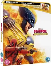 DEADPOOL & WOLVERINE 4k Ultra HD + Blu Ray Limited Edition Steelbook and