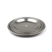 PEAKS & TREES Camp Plate Titanium Made in Japan [Tsubamesanjo]