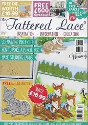 TATTERED LACE Magazine ISSUE # 36 with a Free Die BABY FAWN