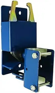 SpeeCo Genuine Two Way Lockable Gate Latch, Blue. Perfect for Farms, Pastures, and Ranches. Part Number S16100100
