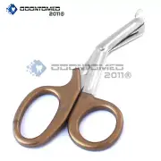 Gold Emt Shear Scissors 7.5" Bandage Paramedic Ems