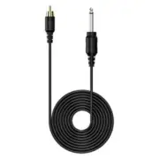 Premium RCA Clip Cord: Durable Flexible Fireproof Ideal for Tattoo Professionals