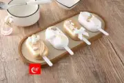 20pcs Acrylic Cake Pop Paddle Sticks Ice Cream Popsicle Maker Craft - 6 Colours