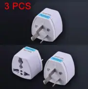 3pcs US UK EU Universal to AU Australia AC Power Adapter Plug Travel Converter