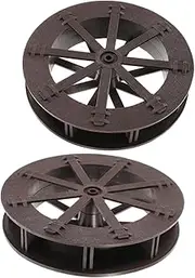 2pcs Micro Water Wheel Replacement Fountain Layout Water Wheel Props