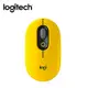 羅技 logitech POP Mouse 無線藍芽滑鼠-酷玩黃