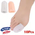 10Pcs Silicone Gel Toe Separators Stretcher Toe Tube Corns Blister Protector
