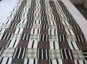 Machine sewing handmade rayon patchwork size 45"x 70"quilt top