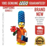 Lego Minifig Simpsons Series 2- Date Night Marge New W/Clipped Bag Free Shipping