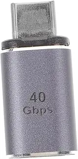 CHILDWEET USB C Magnetic Adapter Type C Straight Connector for Fast Charging Data Transfer Compatible with Laptops Tablets Pin Design Durable Efficient Computer