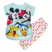 Disney Store Mickey Mouse and Friends Sleep Set for Girls 2020