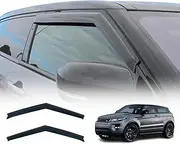 OAD4X4 Weathershields Compatible with Land Rover Range Rover Evoque 3 Doors L538 2011-2018, Weather Shields Window Visors Wind Deflectors Sun Rain Guard 2PCS Set