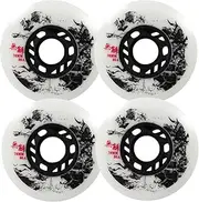Inline Skate Wheels, Replacement Roller Skating Wheels Inline Skate Wheels 4 Pack,90A Skate Wheel Hockey Inline Roller,for Children Youth,Teens and Beginners