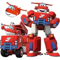在飛比找蝦皮商城精選優惠-超級飛俠玩具一套大號變形機器人工程車樂迪多多兒童變形玩具套裝