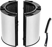 PH04 2 in 1 Replacement Filter Compatible with Dyson HP09 TP09 HP07 TP07 TP06 HP06 PH04 PH03 PH02 PH01 Air Purifiers,New Version H13 Grade HEPA + Activated Carbon Filter