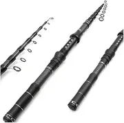 Multifunction Telescopic Fishing Rod Carbon carp Rod Portable Travel for Fresh Salt Water Trout Rod(2.7m)