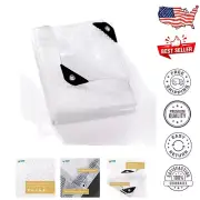 Multi-Purpose Heavy Duty Clear Tarp 12x20 Feet - Ideal for Gardening & More