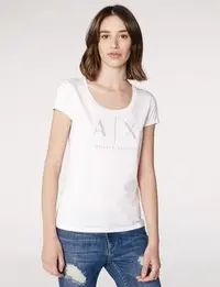 在飛比找Yahoo!奇摩拍賣優惠-【A/X女生館】【ARMANI EXCHANGE LOGO短