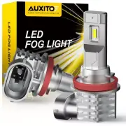 AUXITO H11 H8 H9 6500K White LED Fog Light Bulb Headlight High Low Beam M4 (for: Smart)