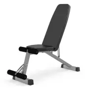 Adjustable Weight Bench Foldable Workout Exercise Bench with GM5817(BLACK)