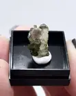 Pink & Green Tourmaline On Quartz Crystal Specimen - China
