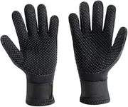 Diving Gloves 0.3CM Neoprene Gloves Stretchy Warm Anti-Slip Scuba Diving Glove for Men Women Swim Kayaking Paddle Sailing Surf Black M Wetsuit Gloves Warm Scuba Diving Glove Anti-Slip Diving Gloves