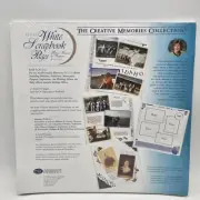 Creative Memories 12x12 White Old Style Refill Scrapbook 15 Pages RCM-12S Sealed
