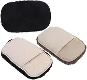 [AKOOSY] 3pcs Gloves Clothes Brush Shoe Polishing Mitts Shoe Polish Black Sole Cleaner for Sneaker Horsehair Shine Brushes Shoe Buffer Shoe Brush Shoe Scrubber Brown Plush